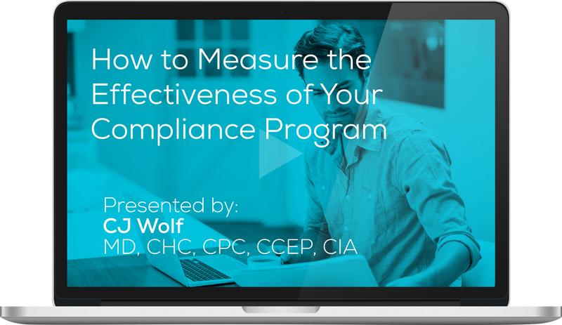 Register for the 'How to Measure Your Compliance Programs's Effectiveness' Webinar