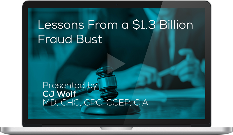 Register for the 'Lessons from a $1.3 Billion Fraud Bust' Webinar