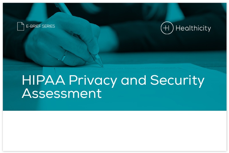 Download the eBrief - HIPAA Privacy and Security Assessment