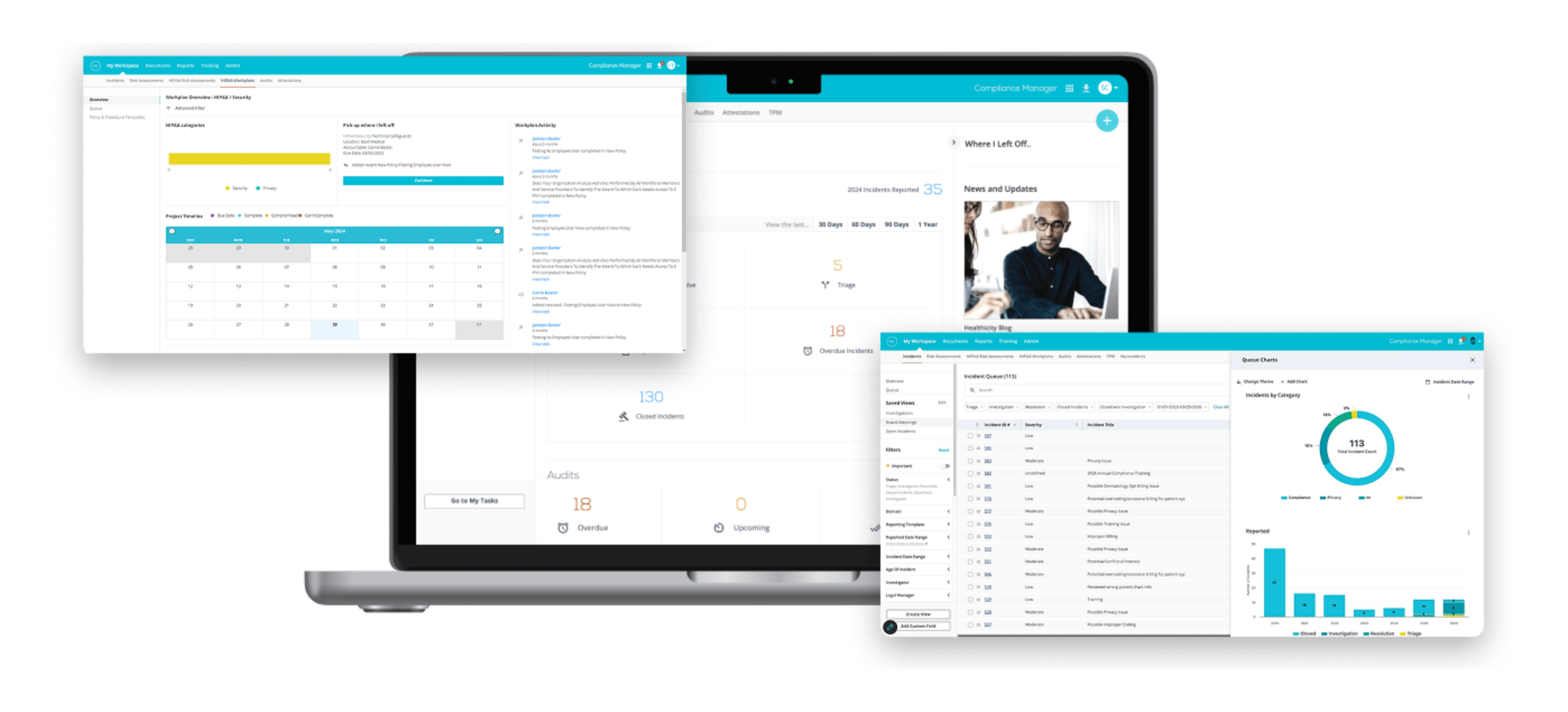 Compliance Manager Software Screenshot