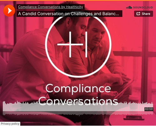 A Candid Conversation on Challenges and Balance in a Compliance Career - Podcast
