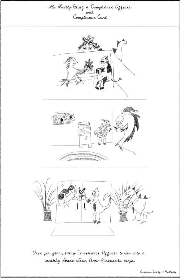 Stark Law, Anti-Kickbacks Ninja: Compliance Carl