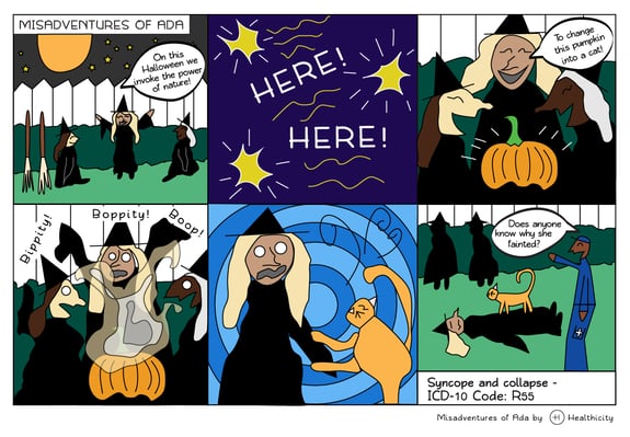 The Misadventures of Ada- ICD-10 Cartoon, Hocus Pocus- A Witches Night Out R55 - low res-01