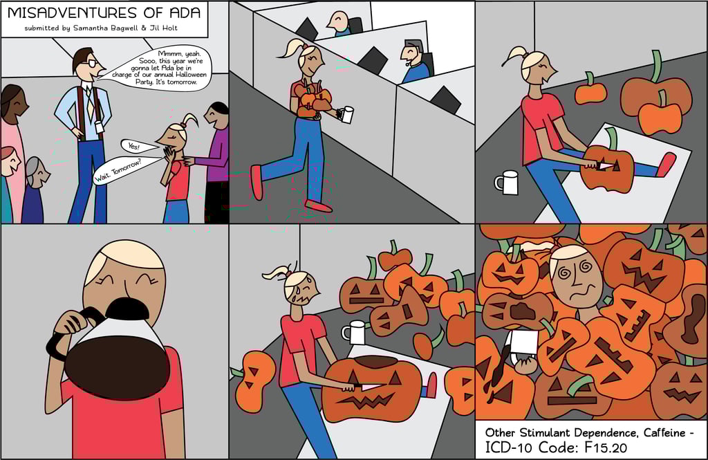 The Misadventures of Ada, Over-Caffeinated F15.20