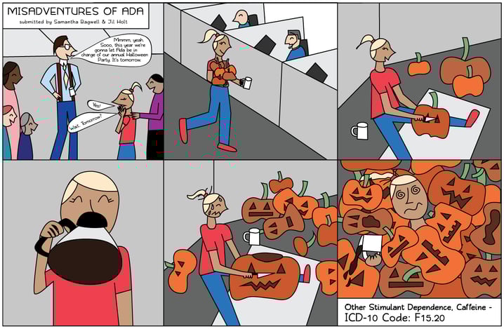 ICD-10 Cartoon Code F15.20