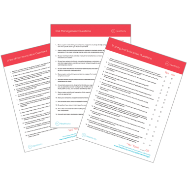 Compliance Program Self-Assessment Checklist Bundle