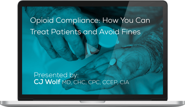 Watch the on-demand webianr on Opioid Compliance Here