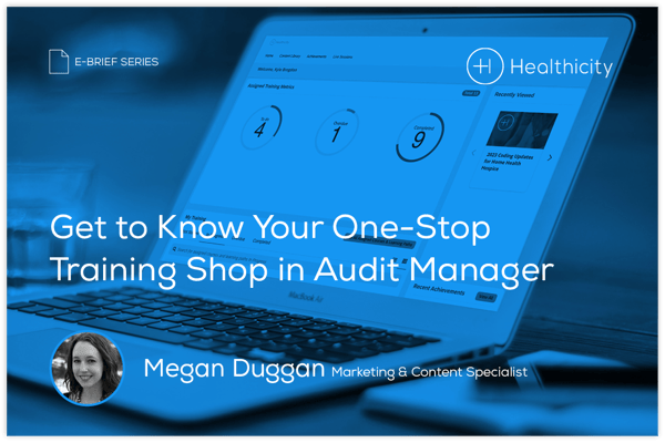 Download the eBrief - Get to Know Your One-Stop Training Shop in Audit Manager