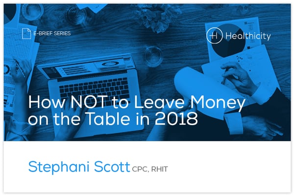 Download the How NOT to Leave Money on the Table in 2018 eBrief