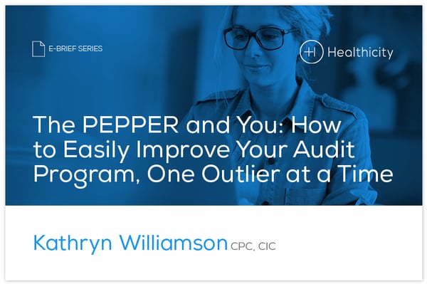 Download the eBrief - The PEPPER and You: How to Easily Improve Your Audit Program, One Outlier at a Time - eBrief