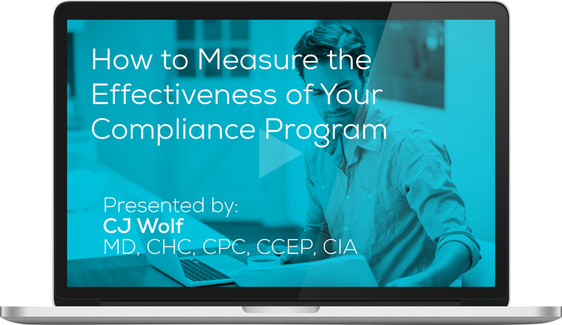 Register for the 'How to Measure Your Compliance Programs's Effectiveness' Webinar