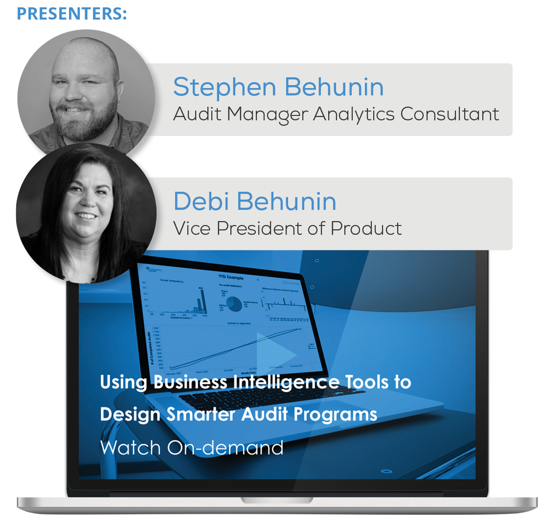 Watch the Webinar - Using Business Intelligence Tools to Design Smarter Audit Programs