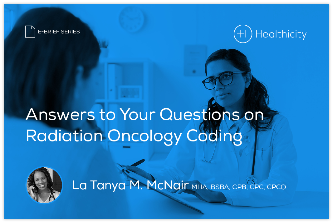 Answers to Your Questions on Radiation Oncology Coding