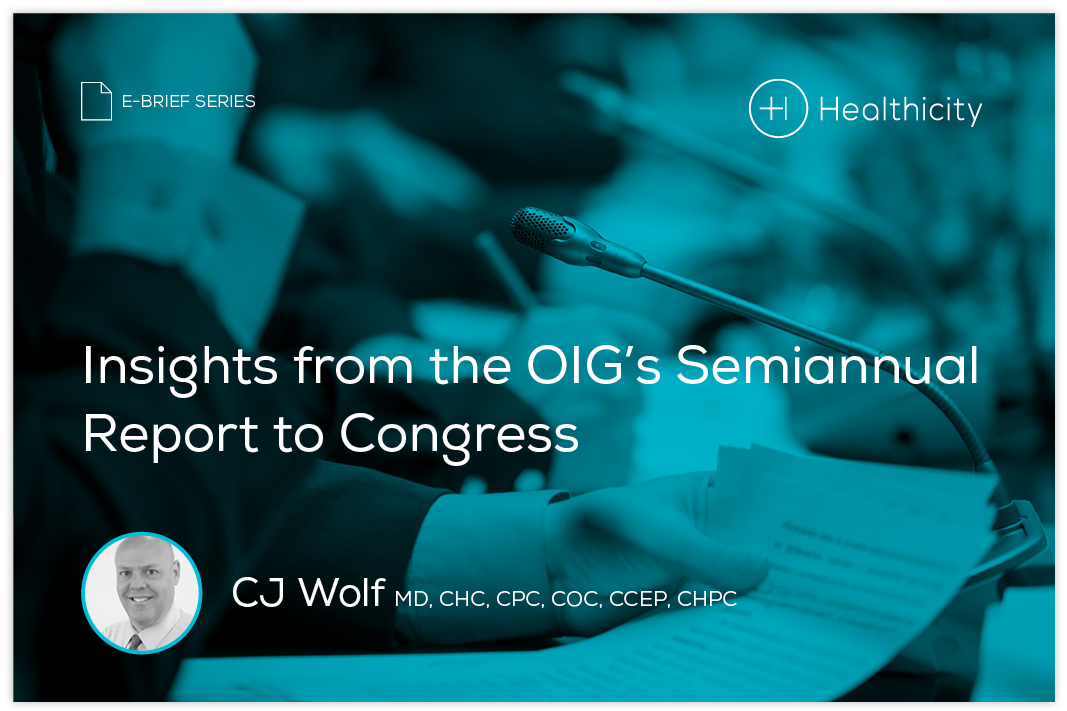 Download the eBrief - Insights from the OIG’s Semiannual Report to Congress