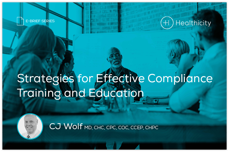 Download the eBrief - Strategies for Effective Compliance Training and Education